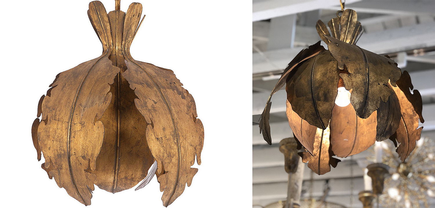 Подвесной светильник Tropical Leaves Hanging lamp Подвесной светильник Tropical Leaves Hanging lamp - Loft-Concept в Челябинске