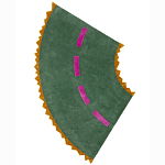 Дизайнерский ковер с изображением дороги Poltronova Autostrada Rug варинант исполнения - 1 | Loft Concept в Челябинске