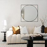 Зеркало в черной металлической раме Urban Style Mirror варинант исполнения - 4 | Loft Concept в Челябинске