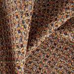 Мебельная ткань Шенилл терракотовый цвет 142 см T4-58 варинант исполнения - 1 | Loft Concept в Челябинске