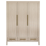 Большой Шкаф Primo Светлый дуб с 3 дверьми и 3 выдвижными ящиками варинант исполнения - 7 | Loft Concept в Челябинске