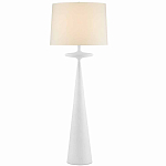 Торшер белый с фигурным каркасом Bleached Element варинант исполнения - 1 | Loft Concept в Челябинске