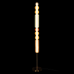 Торшер с разноцветными стеклянными цилиндрами и шарами Eclecticism  варинант исполнения - 1 | Loft Concept в Челябинске