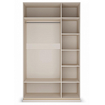 Шкаф 3-х дверный с зеркальными дверями Satin Furniture варинант исполнения - 3 | Loft Concept в Челябинске