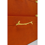 Комплект оранжевых чемоданов Golden Twigs варинант исполнения - 4 | Loft Concept в Челябинске