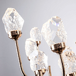 Люстра с декором в виде кристаллов из хрусталя Kenneth Crystal Stone Chandelier 20 варинант исполнения - 2 | Loft Concept в Челябинске