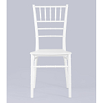 Стул Chiavari пластик белый варинант исполнения - 4 | Loft Concept в Челябинске