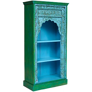 Стеллаж Indian Antique Mango Tree blue/green