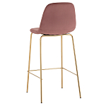 Барный стул на золотистых ножках VENDRAMIN Pink варинант исполнения - 4 | Loft Concept в Челябинске