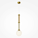 Подвесной светильник со стеклянными вставками Helios варинант исполнения - 1 | Loft Concept в Челябинске