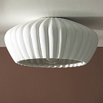 Потолочный светильник керамический Ceramic Embossed Lamp варинант исполнения - 1 | Loft Concept в Челябинске