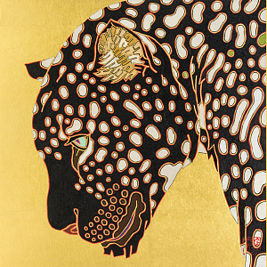 Картина Чёрная Пантера Black Predatory Panther