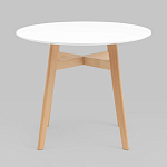 Обеденный стол с белой столешницей ELUNED FURNITURE варинант исполнения - 2 | Loft Concept в Челябинске