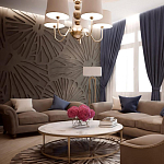 Барельеф JANNET варинант исполнения - 2 | Loft Concept в Челябинске