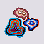 Сет из 3-х ковров «SAPPHIRE, QARTZITE, LABRADORITE» варинант исполнения - 1 | Loft Concept в Челябинске