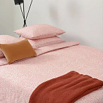 Постельное белье розового цвета с рисунком 150х200 см Blossom Essence варинант исполнения - 5 | Loft Concept в Челябинске