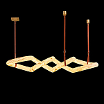 Люстра подвесная с фигурным светодиодным плафоном Calcite Figural Light варинант исполнения - 1 | Loft Concept в Челябинске