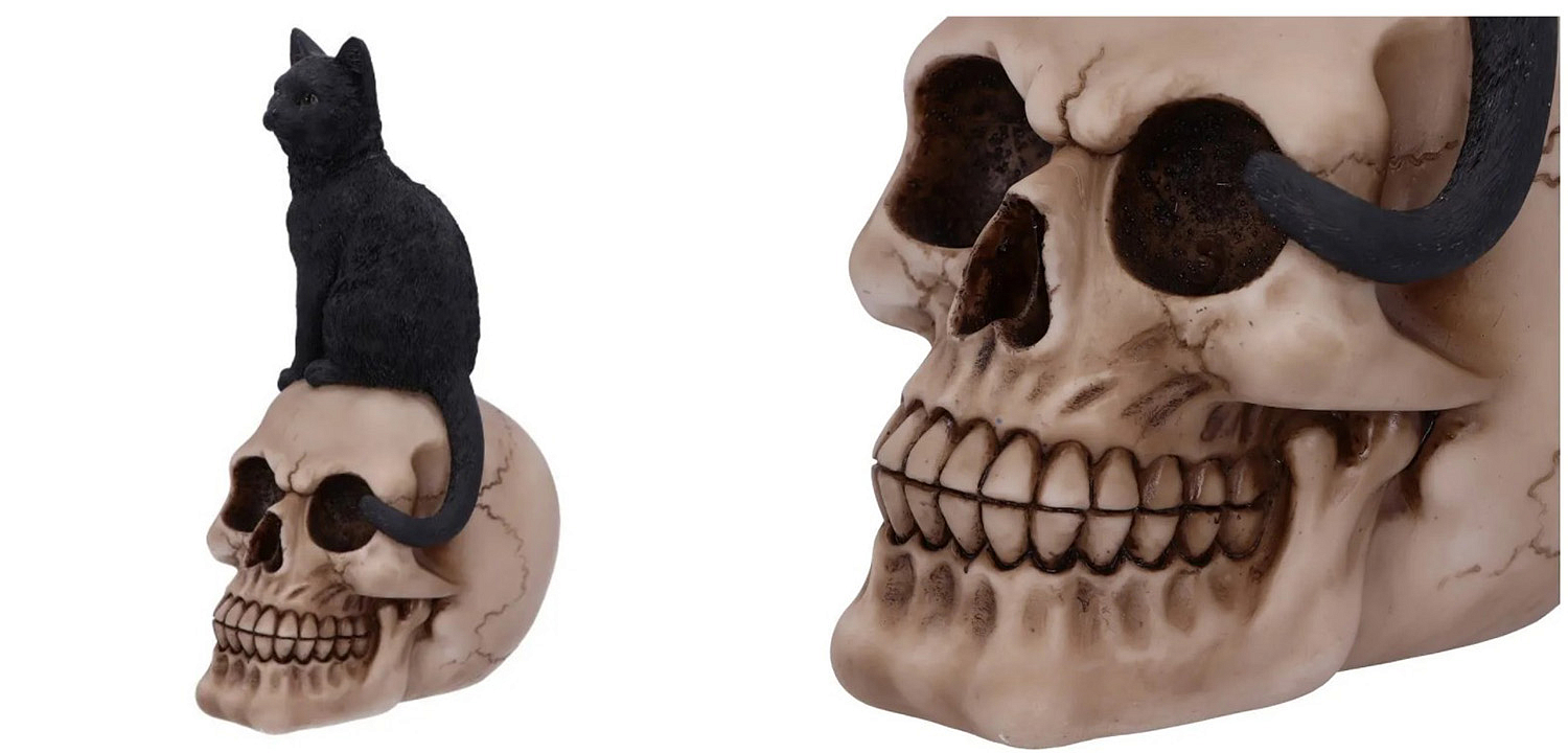 Статуэтка Skull Black Cat Статуэтка Skull Black Cat - Loft-Concept в Челябинске
