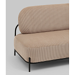 Диван Стоун велюр рельефный бежевый варинант исполнения - 2 | Loft Concept в Челябинске