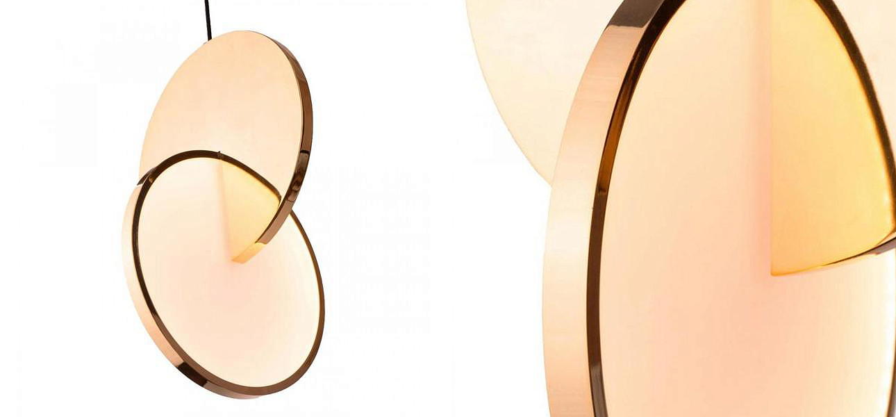 Подвесной светильник Eclipse Pendant Light Gold Подвесной светильник Eclipse Pendant Light Gold - Loft-Concept в Челябинске