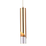 Подвесной светильник Metal Acrylic Tube Gold Hanging Lamp варинант исполнения - 1 | Loft Concept в Челябинске