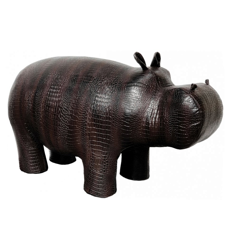 Пуф Бегемот Poof Hippo brown Коричневый Пуф Бегемот Poof Hippo brown Коричневый в Челябинске | Loft Concept