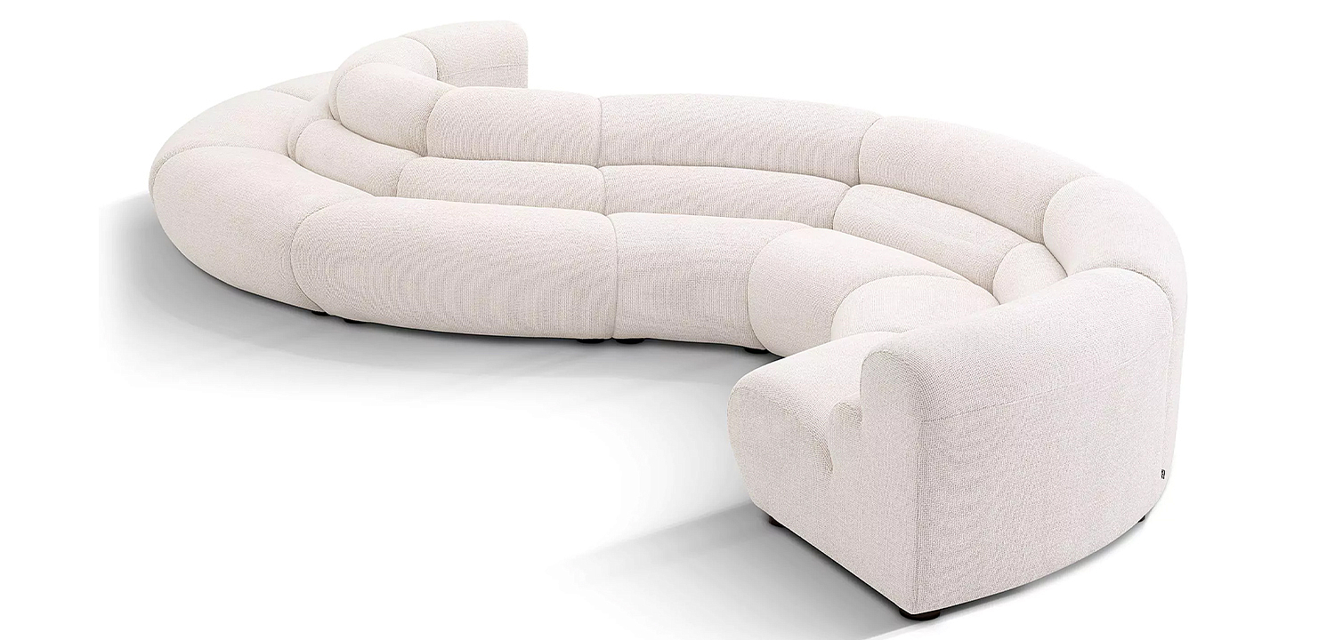 Модульный диван Eichholtz Sofa Lindau Outside Corner Модульный диван Eichholtz Sofa Lindau Outside Corner - Loft-Concept в Челябинске