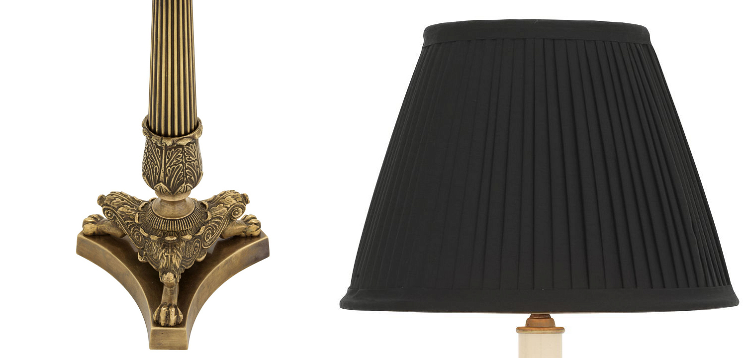 Настольная лампа Eichholtz Table Lamp Perignon Brass Настольная лампа Eichholtz Table Lamp Perignon Brass - Loft-Concept в Челябинске