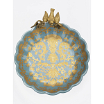 Блюдо фарфоровое Птица на ветке Flora варинант исполнения - 5 | Loft Concept в Челябинске