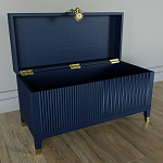 Большой дизайнерский Сундук Elsa Dreams Blue варинант исполнения - 2 | Loft Concept в Челябинске