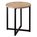 Стол журнальный круглый в стиле лофт Urban Style Space 2 варинант исполнения - 1 | Loft Concept в Челябинске