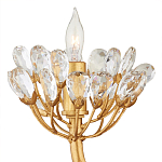 Люстра золотая в виде растения Golden Flower Glade варинант исполнения - 2 | Loft Concept в Челябинске