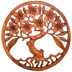 Панно из дерева Sakura Panel With Trees варинант исполнения - 1 | Loft Concept в Челябинске