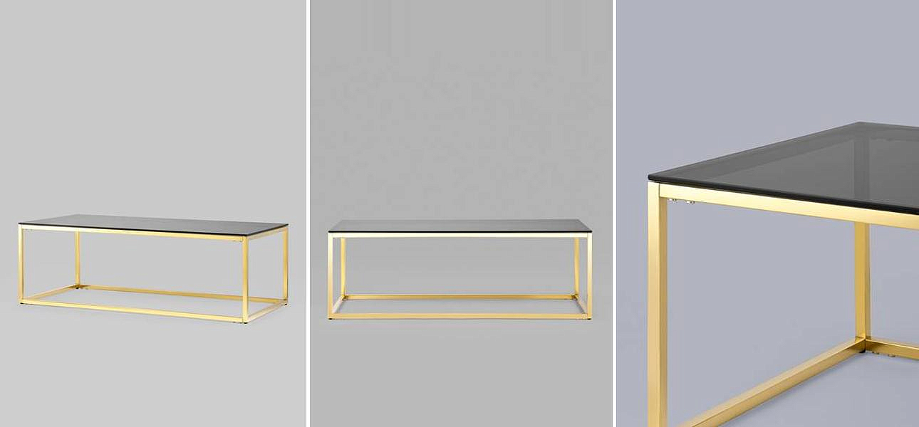 Столик кофейный Cassiani Collection Gold Столик кофейный Cassiani Collection Gold - Loft-Concept в Челябинске