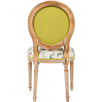 Стул из массива бука бежевый с изображением птиц и цветов Beige Green Chinoiserie Birds Garden Chair варинант исполнения - 2 | Loft Concept в Челябинске