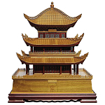 Макет Китайской башни архитектурная миниатюра  варинант исполнения - 2 | Loft Concept в Челябинске