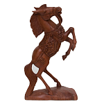 Статуэтка лошадь деревянная Thick Mane варинант исполнения - 1 | Loft Concept в Челябинске