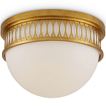 Потолочный светильник с фактурным золотым каркасом Exceptional Classic Design варинант исполнения - 1 | Loft Concept в Челябинске