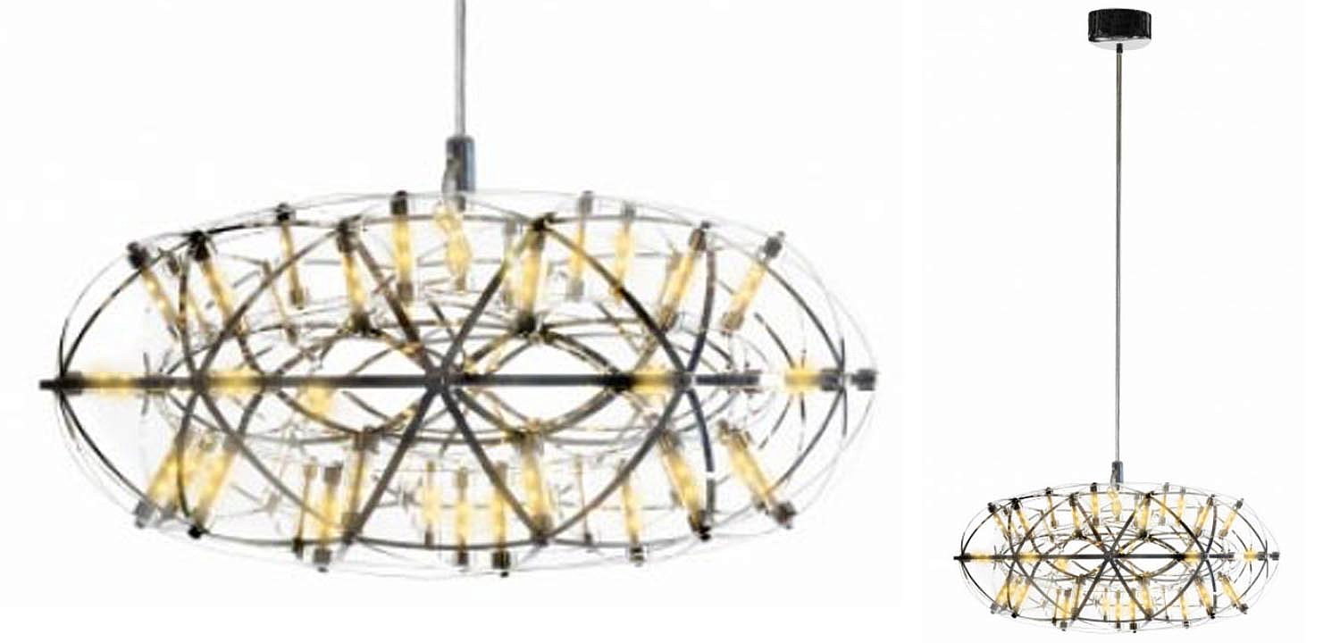 Люстра Moooi 3D Sphere Oval Yellow lamp S Люстра Moooi 3D Sphere Oval Yellow lamp S - Loft-Concept в Челябинске