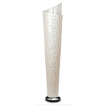 Торшер из перламутра на металлическом каркасе Indonesian Spiral варинант исполнения - 1 | Loft Concept в Челябинске