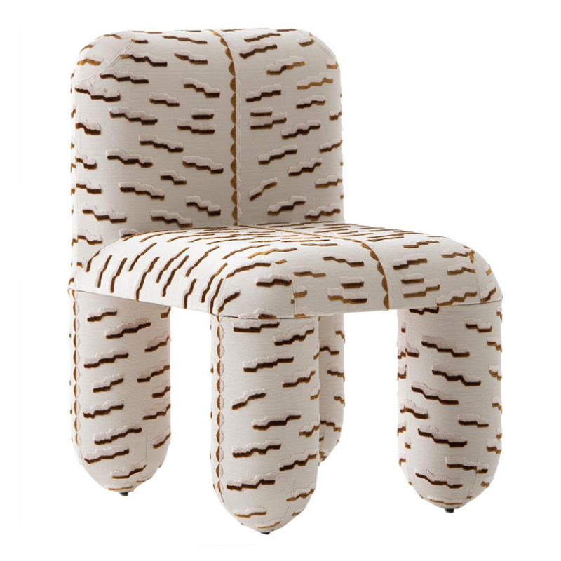 Стул GIOTTO Dining Armchair Светло-бежевый в Челябинске | Loft Concept 