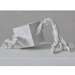 Скульптура «Окаменелый рост», Белый объект варинант исполнения - 1 | Loft Concept в Челябинске