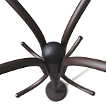 Вешалка напольная коричневая с 4-мя металлическими крючками Noble Branches варинант исполнения - 3 | Loft Concept в Челябинске