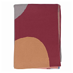 Плед из хлопка с абстрактным принтом Elysian Flow Ember варинант исполнения - 5 | Loft Concept в Челябинске