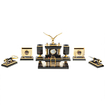 Настольный письменный набор из яшмы и долерита в подарочной упаковке Manager Organizer варинант исполнения - 3 | Loft Concept в Челябинске