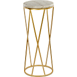 Столик дизайнерский Beige marble варинант исполнения - 1 | Loft Concept в Челябинске