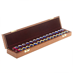 Нарды настольные из натурального камня лазурит и долерит Backgammon from Stone варинант исполнения - 9 | Loft Concept в Челябинске