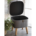 Пуф Leather with a snap варинант исполнения - 3 | Loft Concept в Челябинске