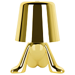Настольная лампа фигурная цвета золото с гладким абажуром Высота 17 см Sophia варинант исполнения - 6 | Loft Concept в Челябинске