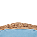 Кресло Ava Classical Armchair light blue velour варинант исполнения - 4 | Loft Concept в Челябинске